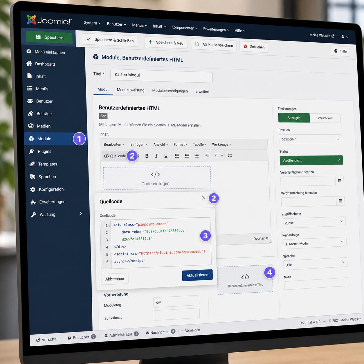 Image Maps and Interactive Images in Joomla: Editor, Modules, and Embeds