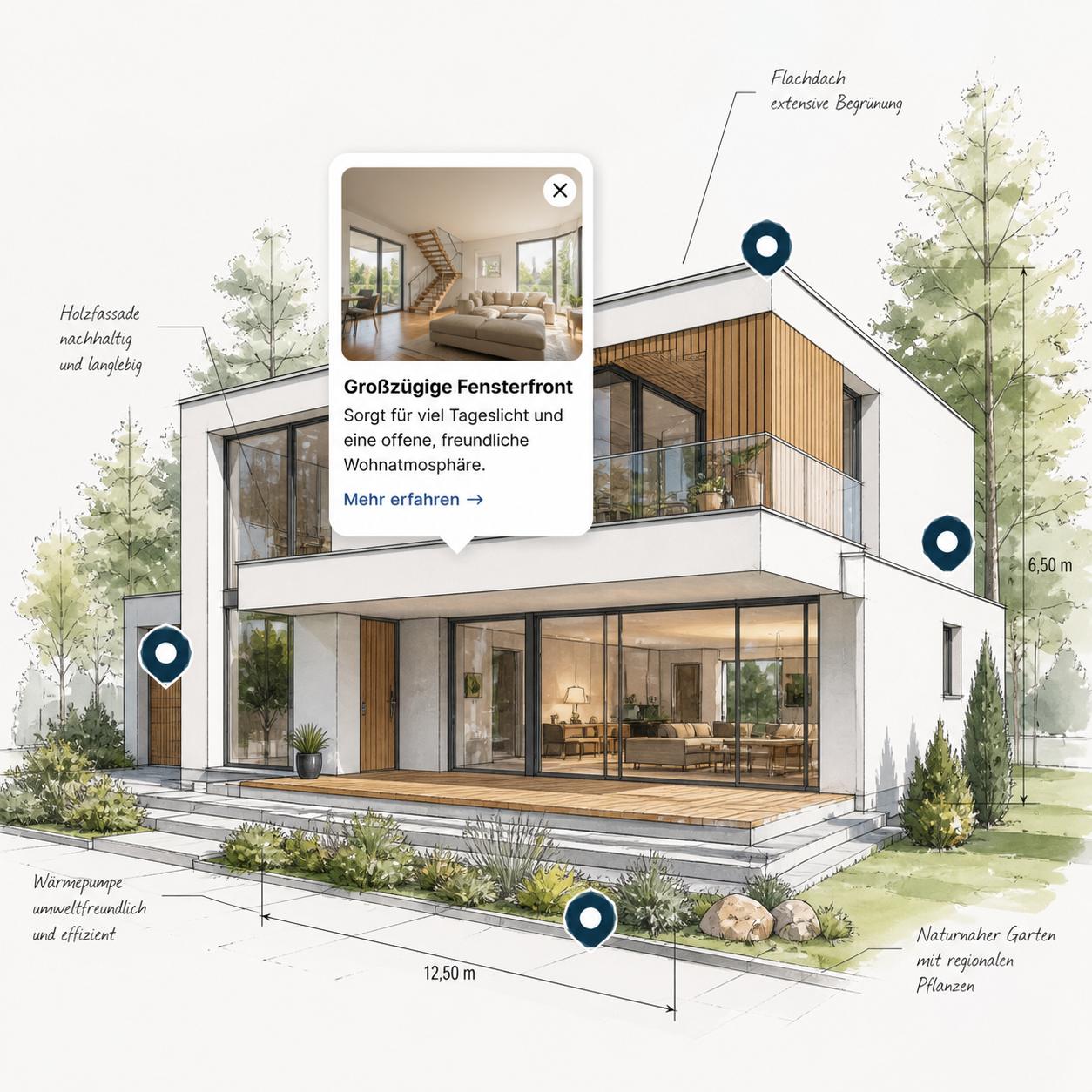How to Present Real Estate Online: Interactive Floor Plans and Room Photos
